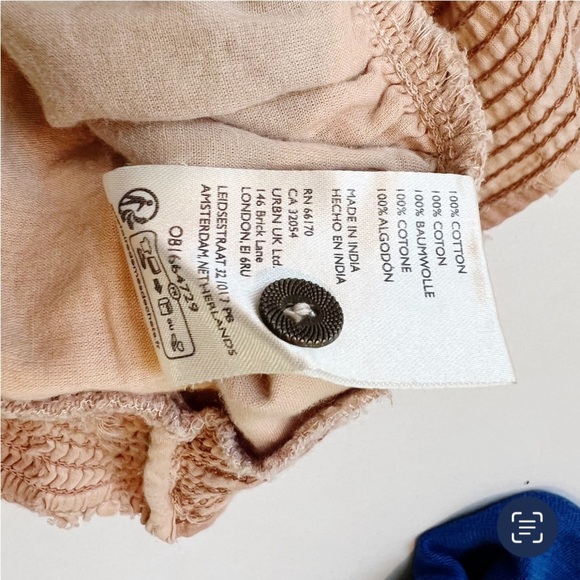 2/25 By Anthropologie anthro wrap top sleeveless blouse shirt - Picture 5 of 5